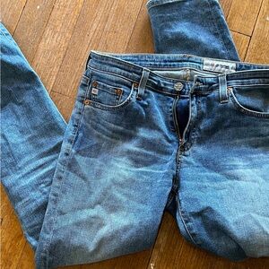 AG Adriano Goldschmied The Prima Ankle Jeans 28R Medium Wash
